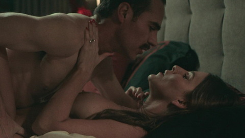 María Fernanda Yépes Naked as Brenda Castilla. Breasts, in bed, man/woman. 915735