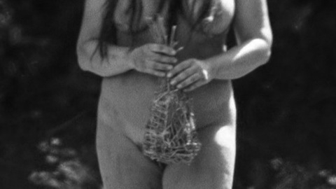 Jitka Čvančarová Nude as Ludmila. Breasts, Bush, black and white, brunette. 916586