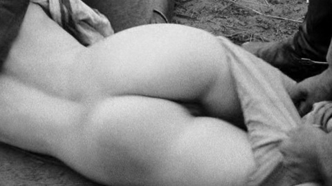 Woman from The Painted Bird Naked. Bush, Butt, backburger, black and white. 916565