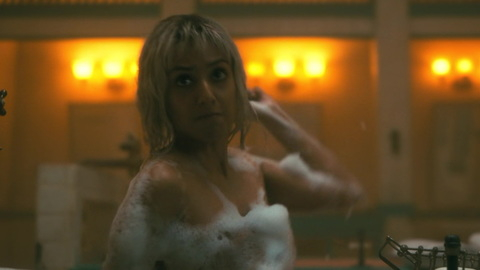 Sexiest Scenes of Lila Pitts from The Umbrella Academy. Sexy, bubble bath, bubbles. 979025