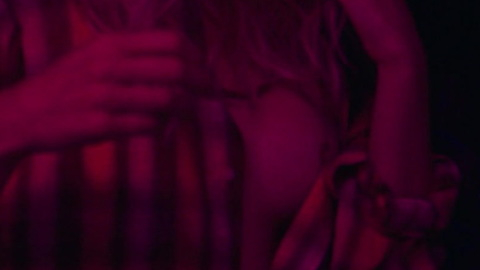 Macarena Ferreiro Molina from Locked Up: The Oasis Naked. Breasts, blonde, dancing. 917405