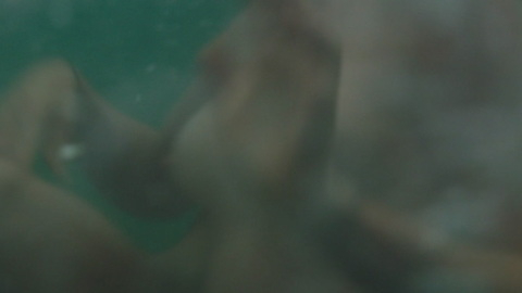 Moll Huntford from Beast Naked. Breasts, blurry breasts, bubbles. 917483