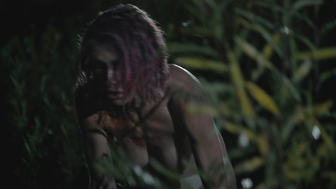 Teeter from Yellowstone Naked. Breasts, Underwear, bloody head, left breast. 918527