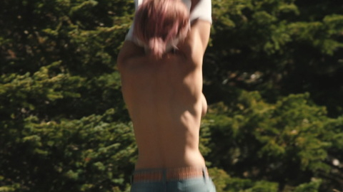 Hottest Jennifer Landon Scene in Yellowstone. Sexy, outdoors, pink hair. 917552