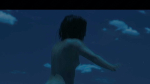 Kelly MacDonald Nude as Georgie. Butt, Skinny Dipping, clouds. 917708