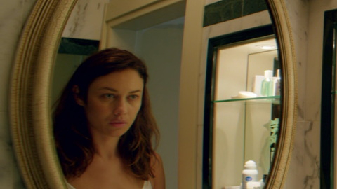 Hottest Olga Kurylenko Scene in The Bay of Silence. Sexy, SFW, brunette. 918530