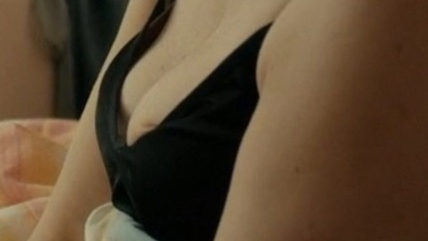Iga from A Cat with a Dog Naked. Breasts, bedroom, cleavage. 919865