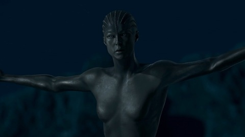 Amanda Collin in Raised by Wolves (2020-2022) Cgi Sexy Android Cgi 920678