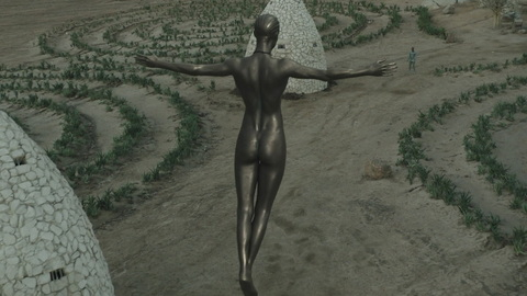 Amanda Collin in Raised by Wolves (2020-2022) Butt Cgi Sexy Android Arms Outstretched 922325