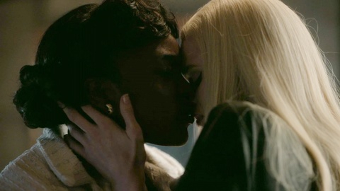 Hottest Wunmi Mosaku Scene in Lovecraft Country. Lesbian, Sexy, SFW, blonde. 925250