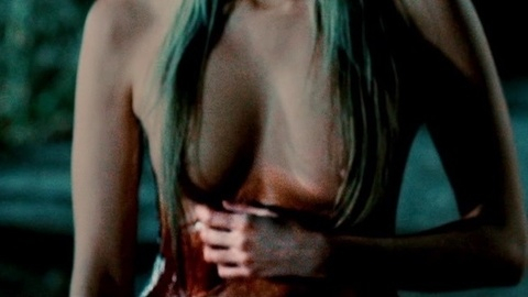 Tonya from Fear Pharm Naked. Breasts, blonde, bloody. 922907