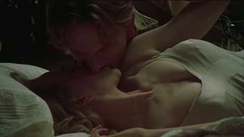 Hottest Nicole Kidman Scene in The Others. Sexy, cleavage, in bed. 923384