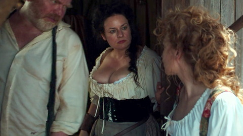 Hottest Angela Ascher Scene in Oktoberfest: Beer & Blood. Sexy, big breasts, brunette. 923888