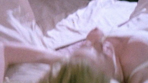Woman from Boston from Death of a Salesman Naked. Breasts, blonde, laying in bed. 924317