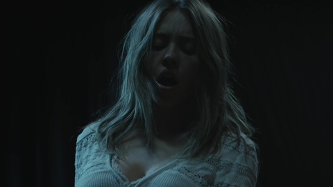 Sexiest Scenes of Juliet Lowe from Nocturne. Sexy, cleavage, dark. 924875