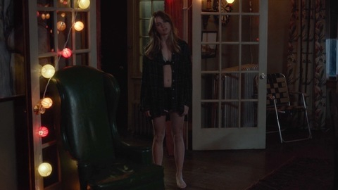 Sexiest Scenes of Sasha from The Bye Bye Man. Underwear, SFW, black bra. 925271