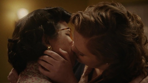Hottest Heather Matarazzo Scene in Equal. Lesbian, close up, lesbian kiss. 925454