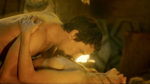 Jeanne Goursaud Nude as Thusnelda. Breasts, bedroom, blonde. 925676