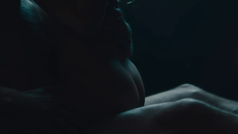 Celine Buckens Nude as Sophie Mercer. Butt, Sexy, bedroom, dimly lit. 925574
