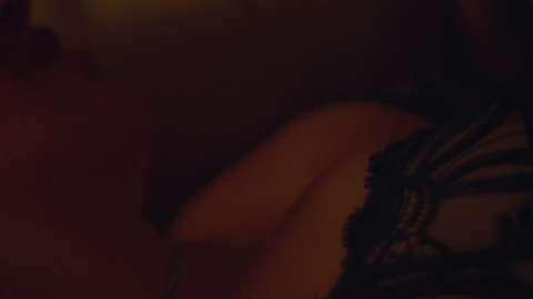 Sexiest Scenes of Sierra from Major Arcana. Underwear, black bra, cleavage. 926663