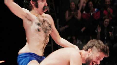 Nate from Natalie Palamides: Nate - A One Man Show Naked. Breasts, chest hair, nude. 928667