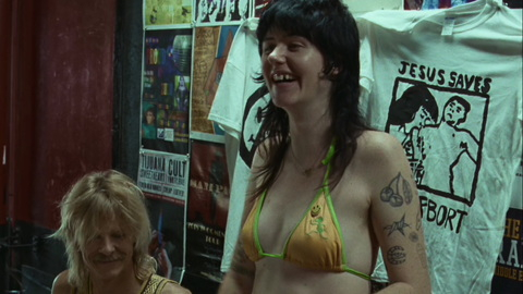 Hottest Dani Miller Scene in Sound of Metal. Bikini, Tattoos, missing tooth. 929180