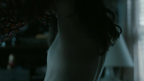 Sofia Black-D'Elia Nude as Frannie. Breasts, getting dressed, left breast. 929252