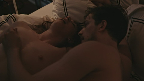 Nicole from Aviva Naked. Breasts, Sexy, hard nipples, in bed. 930515