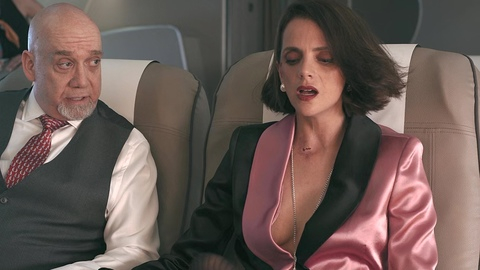 Hottest Macarena Gómez Scene in 30 Coins. Sexy, airplane, cleavage. 994244