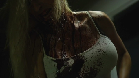 Hottest Amy Cay Scene in Hacksaw. Sexy, blonde, blood. 931922