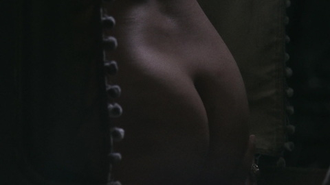 Mademoiselle de Geldöbel from Liberté Naked. Butt, close up, hand on butt. 932327