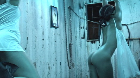 Michelle Natalie Nuñez Nude as Zane. Butt, blindfolded, handcuffed. 932474