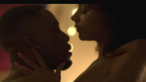 Sexiest Alix Lapri Scene in Power Book II: Ghost. Sexy, cleavage, in bed. 987973