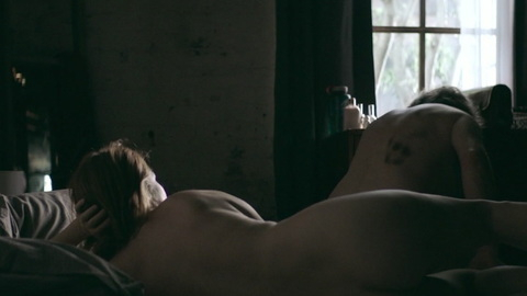 Josie Avril from Hearts and Bones Naked. Butt, bedroom, in bed. 933011