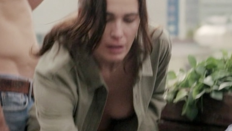 Celia Freijeiro Naked as Cristina. Breasts, brunette, down blouse. 963459
