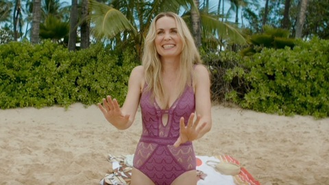Hottest Radha Mitchell Scene in 2 Hearts. Sexy, SFW, bathing suit. 934280