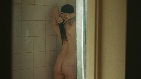 Maud from Saint Maud Naked. Butt, bruise on butt, from behind. 935249