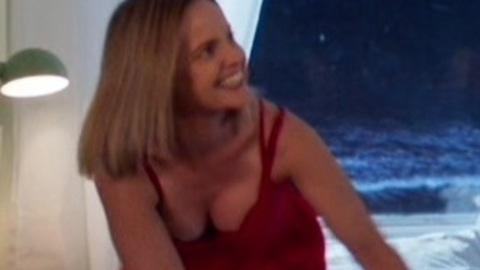 Hottest Mena Suvari Scene in Paradise Cove. Sexy, bed, cleavage. 935354