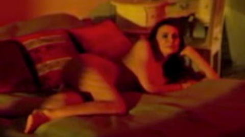 Prostitute from Banksterzy Naked. Butt, laying on bed, nude. 935429