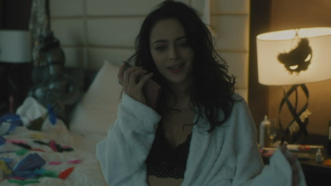 Sexiest Scenes of Morris from Bad Cupid. Underwear, black bra, hotel room. 935543