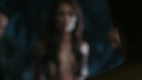 Hottest Melika Foroutan Scene in Tribes of Europa. Sexy, blurry, hair over breasts. 935852