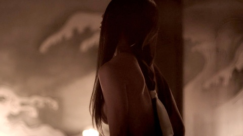 Hottest Chika Kitney Scene in Age of Samurai: Battle for Japan. Sexy, braid, brunette. 936326