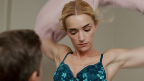 Ginny & Georgia's Sexiest Scenes with Brianne Howey. Underwear, blonde, bra. 983430