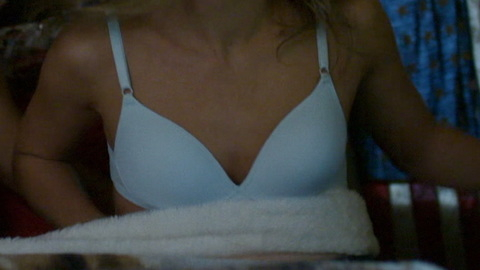 Hottest Charlotte McKee Scene in The Dead of Night. Underwear, SFW, blue bra. 936698