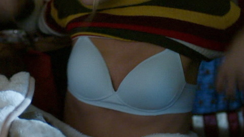 Sexiest Scenes of Maddie Hall from The Dead of Night. Underwear, SFW, blue bra. 936695