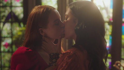Sexiest Scenes of Minerva Marble from Riverdale. Lesbian, Asian, backlit. 938279