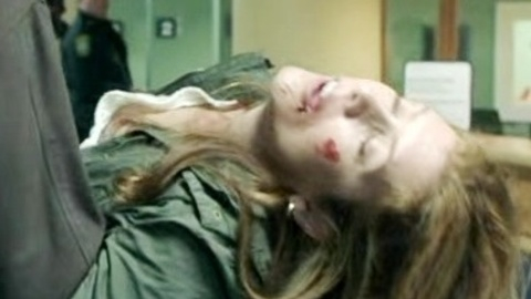 Hottest Kate Walsh Scene in Honest Thief. Sexy, Underwear, being carried, blood. 938594