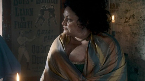 Sexiest Scenes of Prostitute from The Irregulars. Sexy, bar, big breasts. 938987