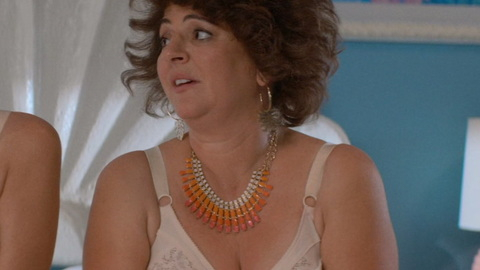 Hottest Annie Mumolo Scene in Barb and Star Go to Vista Del Mar. Underwear, SFW, biege bra. 939644