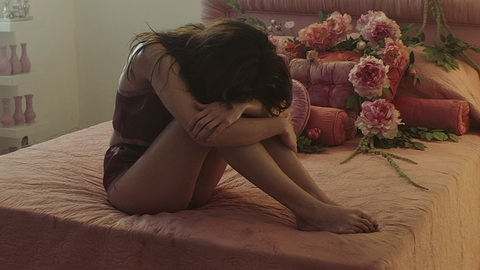 Hottest Bailee MyKell Cowperthwaite Scene in Doors. Sexy, Underwear, flowers, head down. 939812